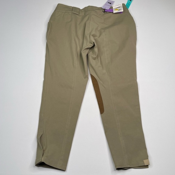 RJ Classic Breeches Sterling Collection Gladstone Low Rise Euro Tan 36R New - Picture 8 of 16